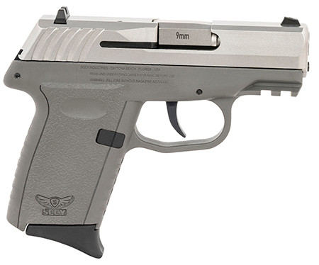 SCCY Industries , SCCY Cpx-2ttsgg3 9mm Tt Slide S-gry Grip   Ns 10r