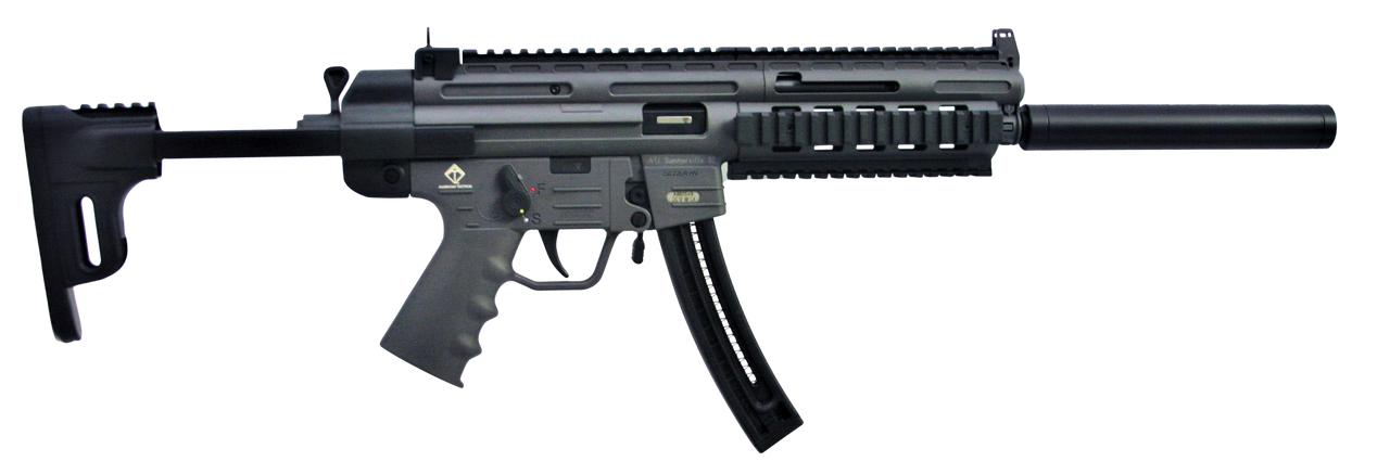 Gsg German Sports Guns Gsg-16, Gsg Gerggsg1622s  Gsg-16 22lr 16.25 Smoke     22rd
