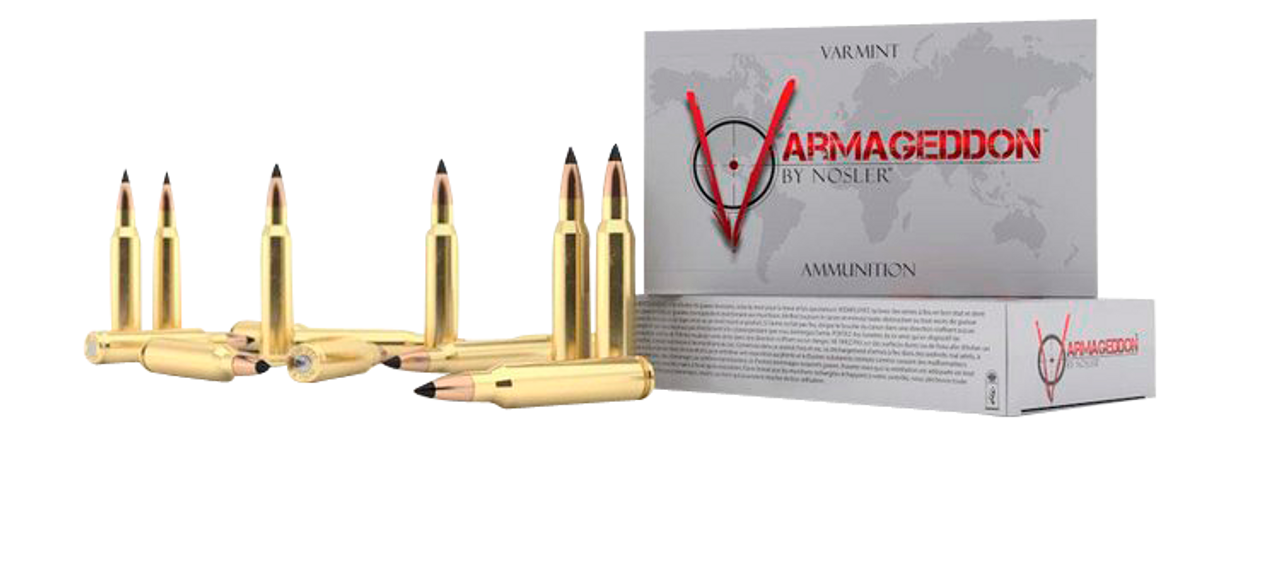 Nosler Varmageddon, Nos 65180 Vmg    22nos    62 Varmageddon     50/6