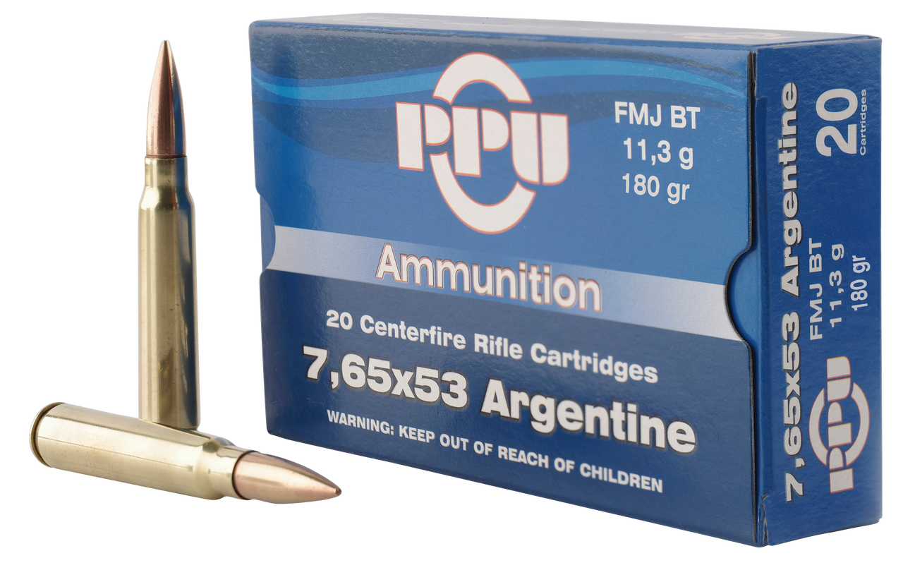 Ppu Metric Rifle, Ppu Pp7as       7.65x53arg  180 Sp