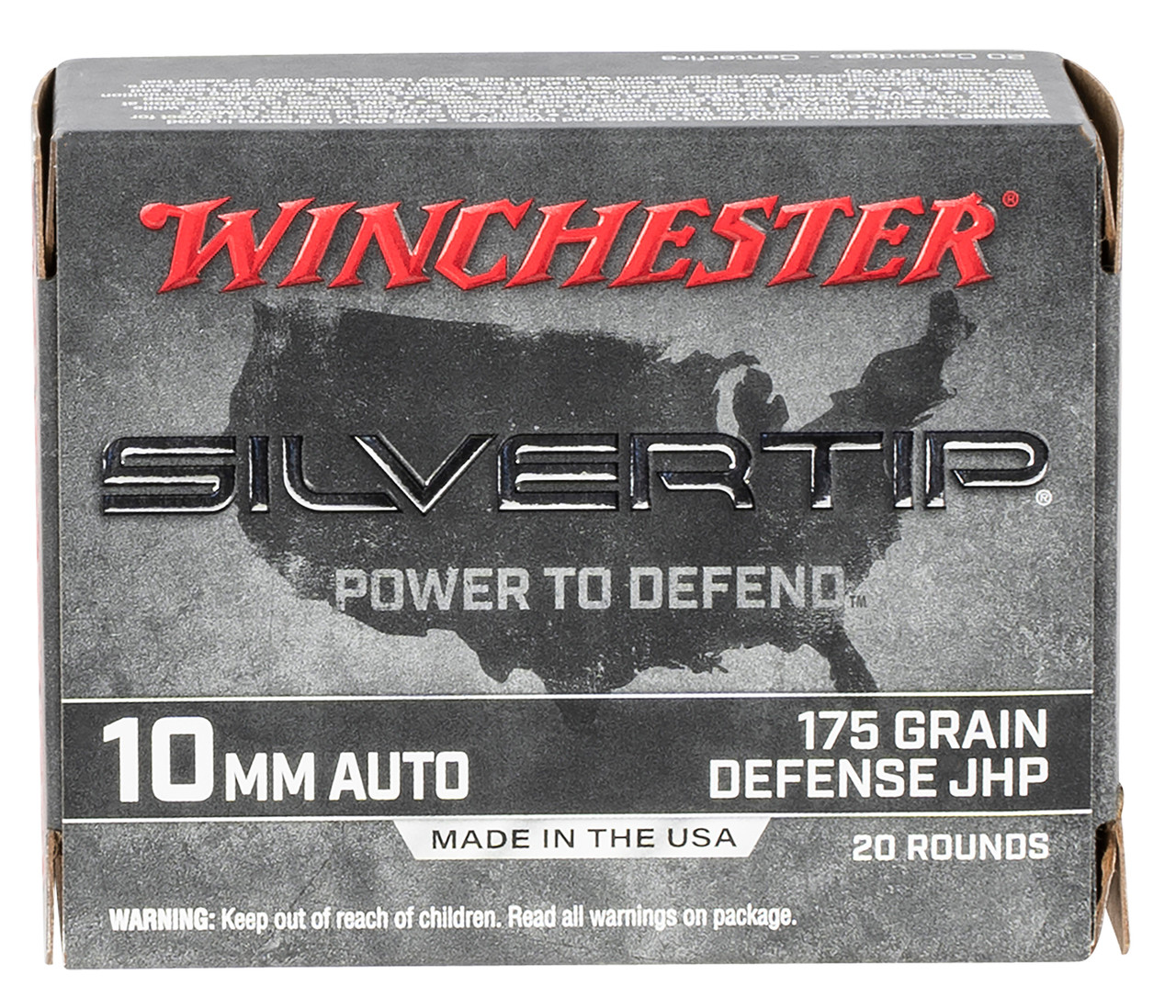 Winchester Ammo W10MMST Super-X 10mm Auto 175 gr