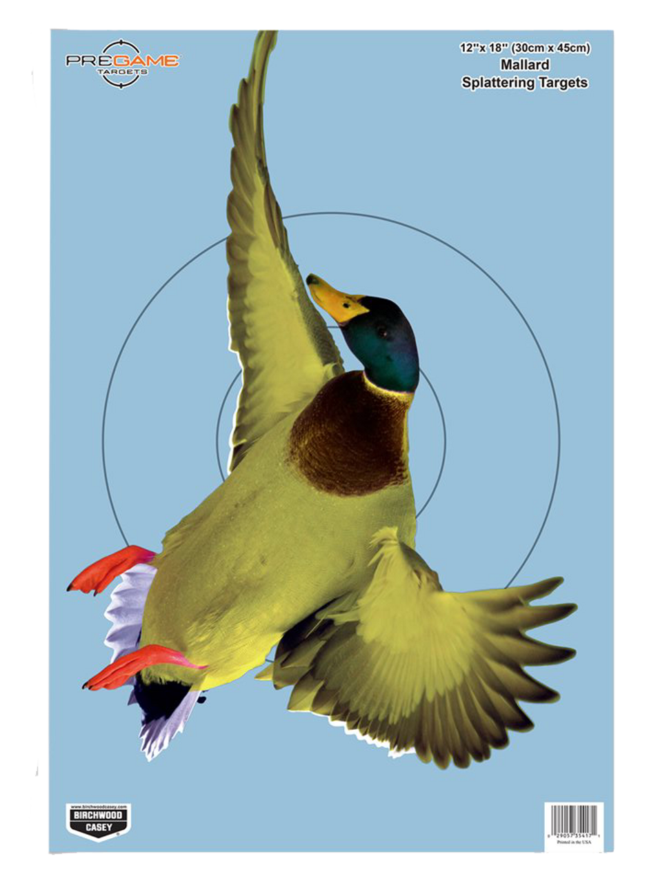 Birchwood Casey Pregame, Bir 35407          Pregame 12x18 Duck Rctv Tgt 8pk Birchwood Casey Pregame, Bir 35407          Pregame 12x18 Duck Rctv Tgt 8pk