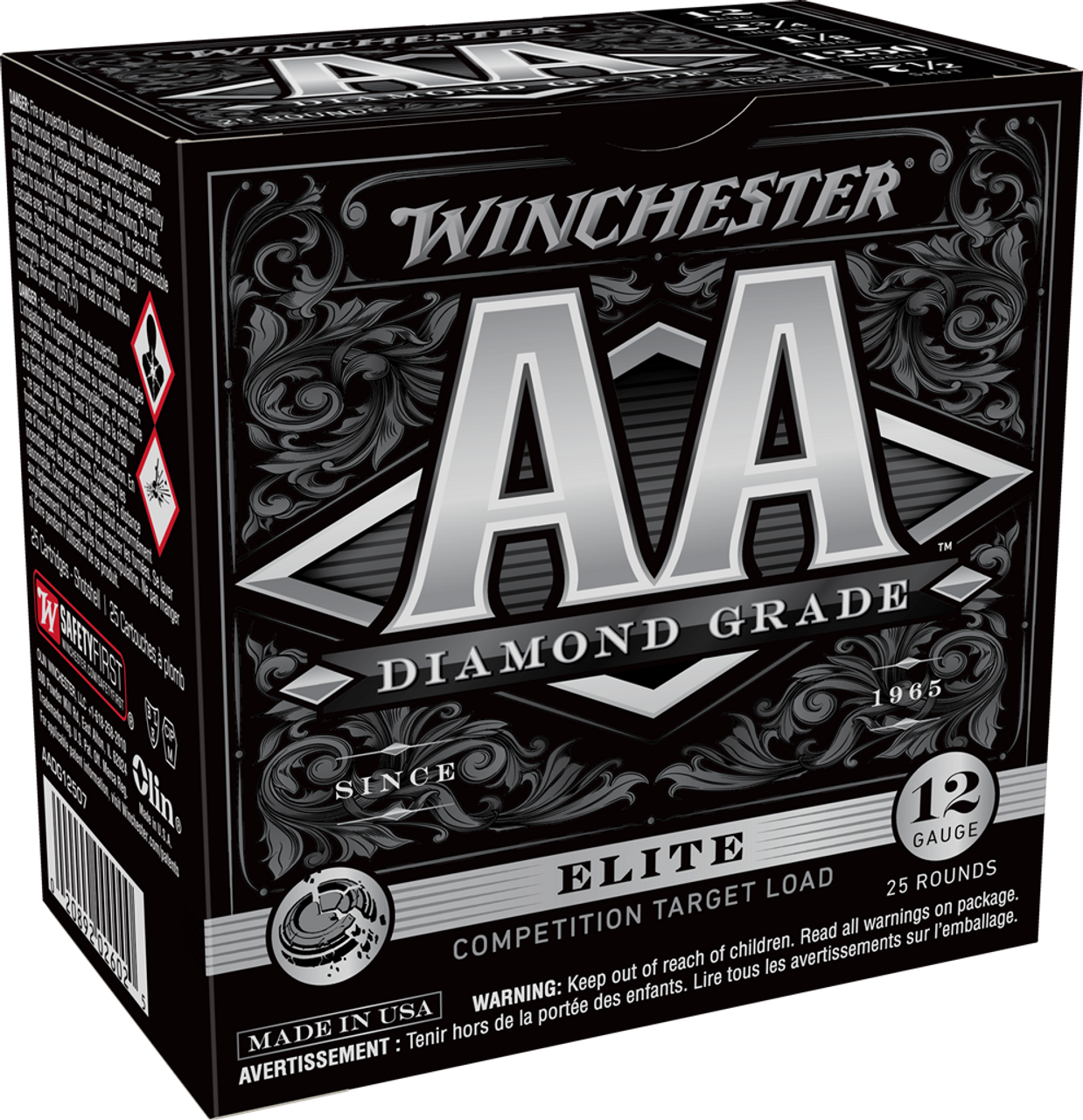 Winchester Ammo Aa, Win Aadg12507  Aa Dmndgrd   11/8 Winchester Ammo Aa, Win Aadg12507  Aa Dmndgrd   11/8