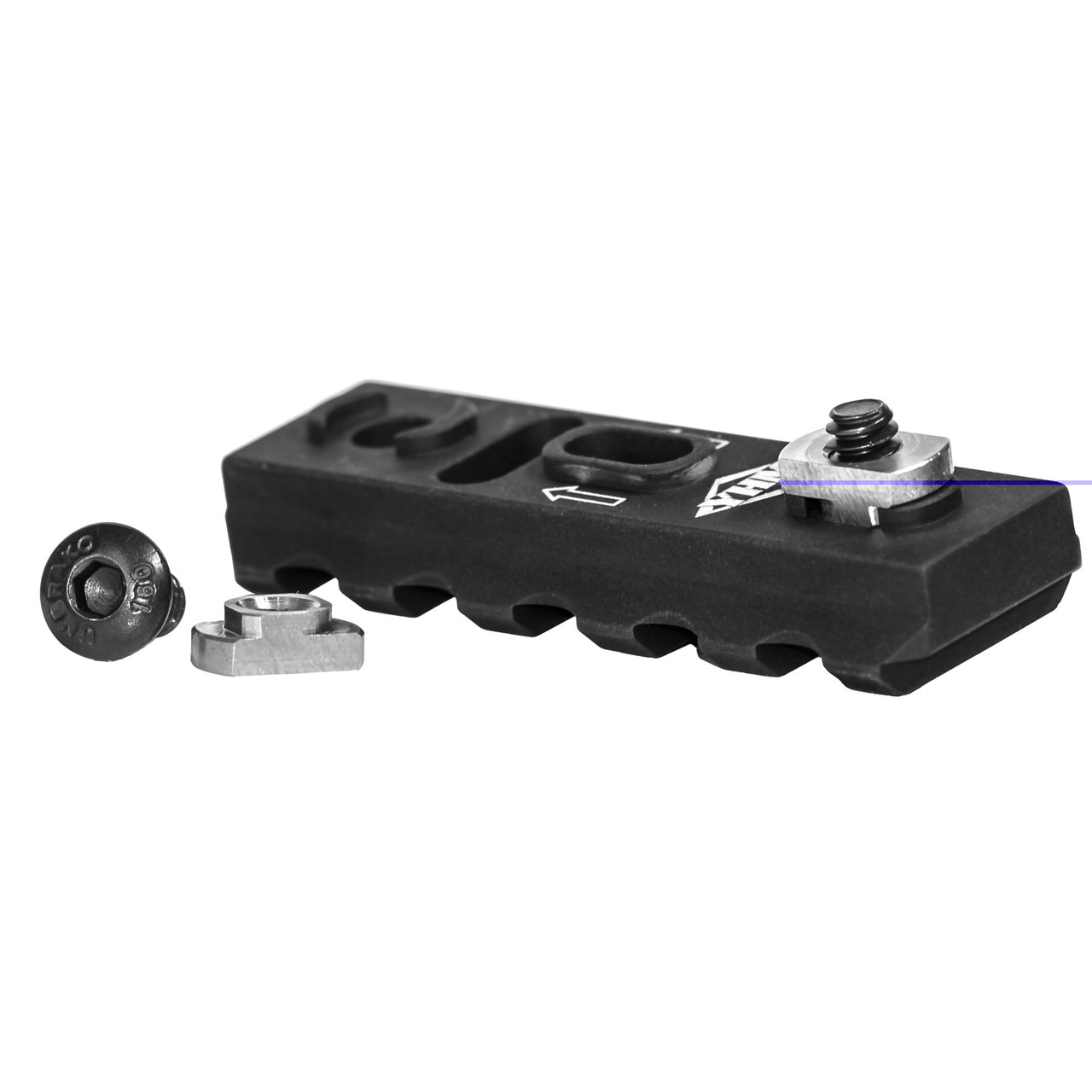 Yhm M-lok Continuous Rail 2.75" Blk Yhm M-lok Continuous Rail 2.75" Blk