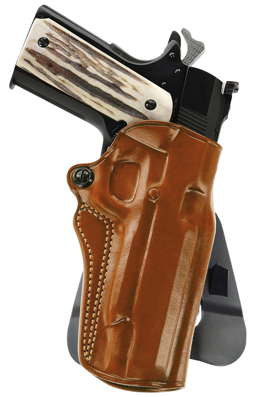 Galco SM2-800 Speed Master 2.0 OWB Tan Leather Paddle Fits CZ P-10M/Glock 43/43x Right Hand