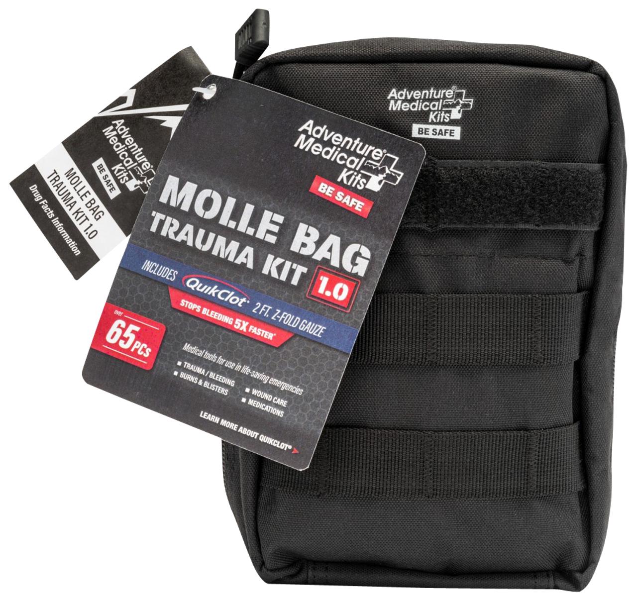 Adventure Medical Kits Molle Bag, Amk 20640299 Molle Bag Trauma Kit 1.0         Blk