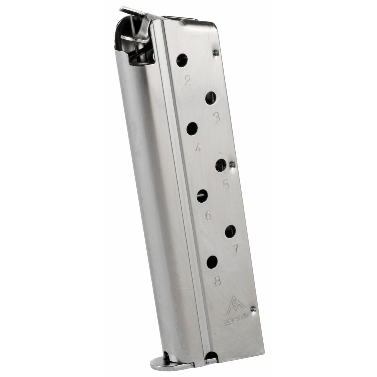 Mec-gar Mag 1911 40s&w 8rd Nickel