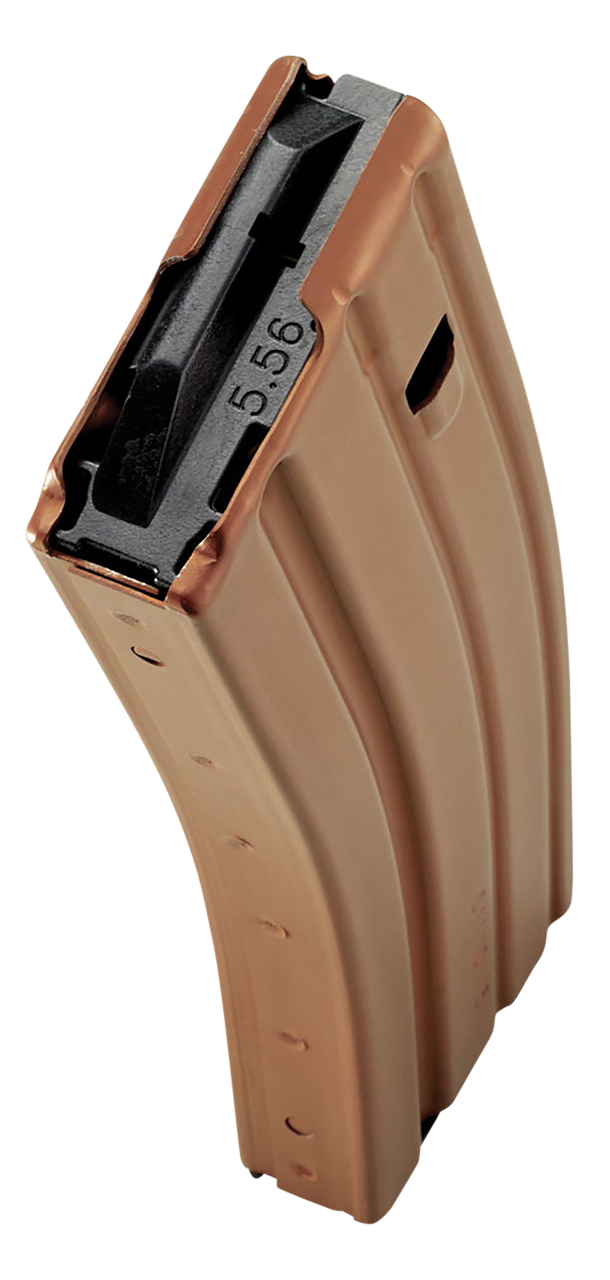 DuraMag 2023007175CPD AR-15 Duramag Speed 20rd Fits AR-15 .223 Cal/5.56/300Blk Bronze Aluminum