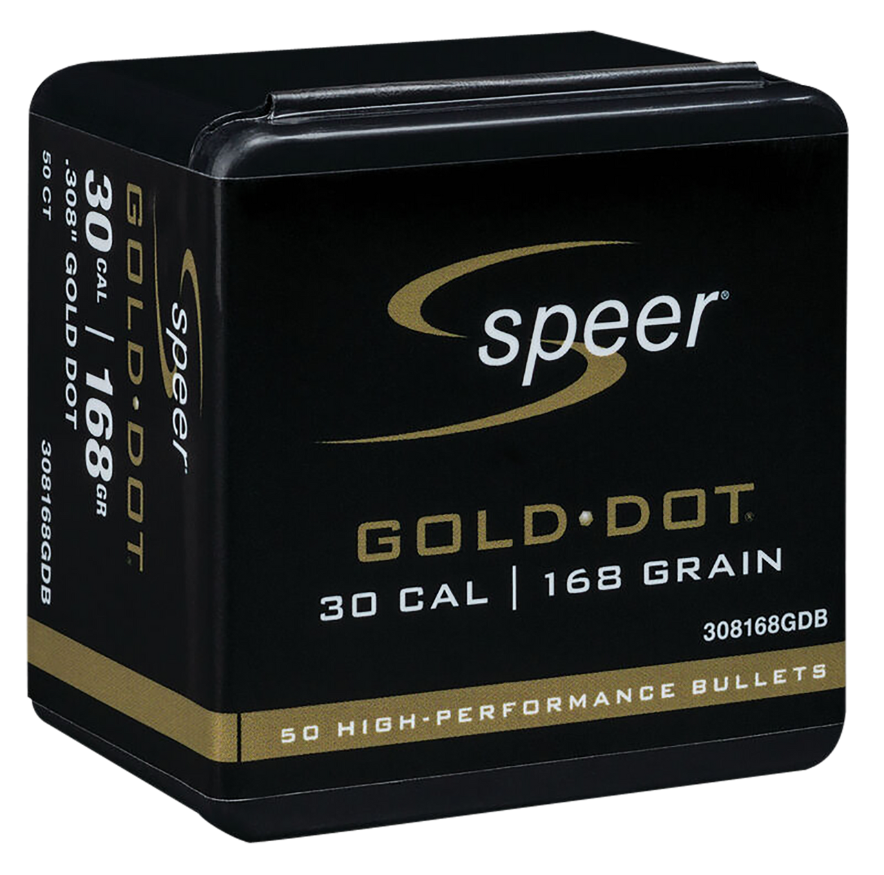 Speer Ammo Gold Dot, Speer 308168gdb Bull .308 168 Golddot        50/20