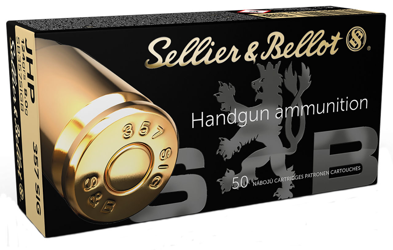 Sellier & Bellot Handgun, S&b Sb357sigb      357sig  124 Jhp           50/20