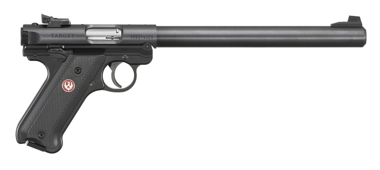 Ruger Mark Iv, Rug 40173 Mkiv  22lr Trgt   10 Bull As 10r      Bl