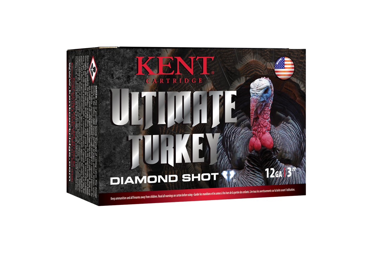 Kent Cartridge Ultimate, Kent C123tk504 Ult Dmnd Tky 12 3in 4sh 1-3/4 10/10