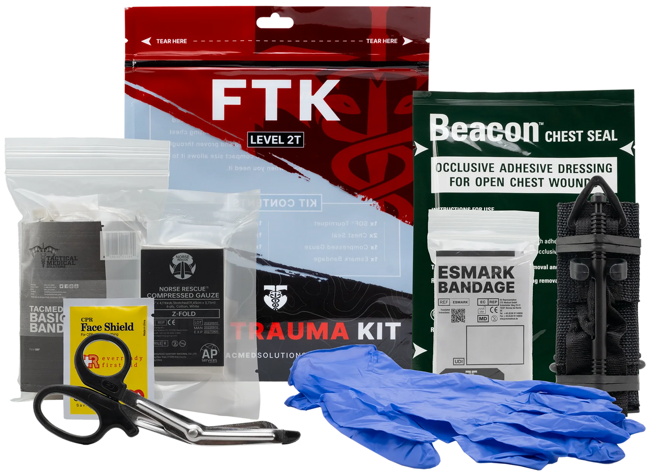 Phalanx Trauma Kit, Tacmed 80-0117  Level 2t Field Trauma Kit