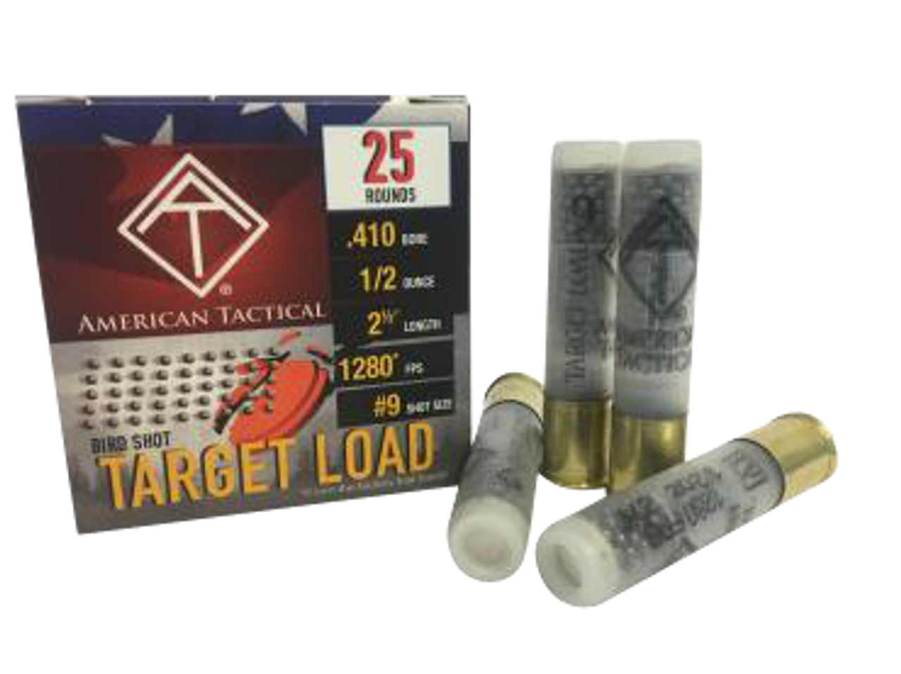 Ati Target Load, Ati Ac4109        410 2.5 Tgt Load #9 1/2oz  25/10