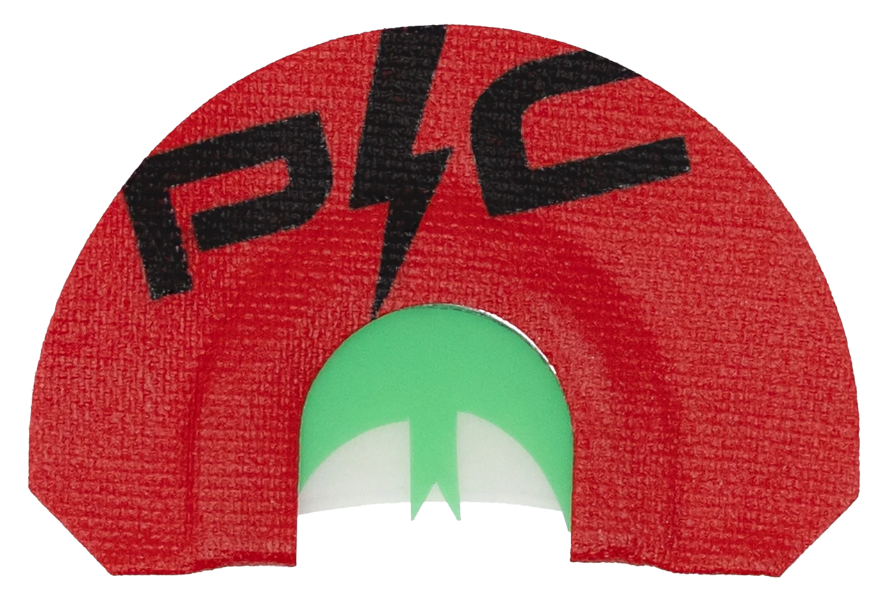 Power Calls 24253 Kickin' Chicken Diaphragm Call Turkey Sounds Red/Green