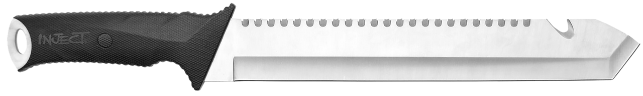 Camillus 19818 Carnivore 12" Silver Ti Bonded 440 SS Blade, Camo ABS Handle, 18" Long Includes Sheath Camillus 19818 Carnivore 12" Silver Ti Bonded 440 SS Blade, Camo ABS Handle, 18" Long Includes Sheath