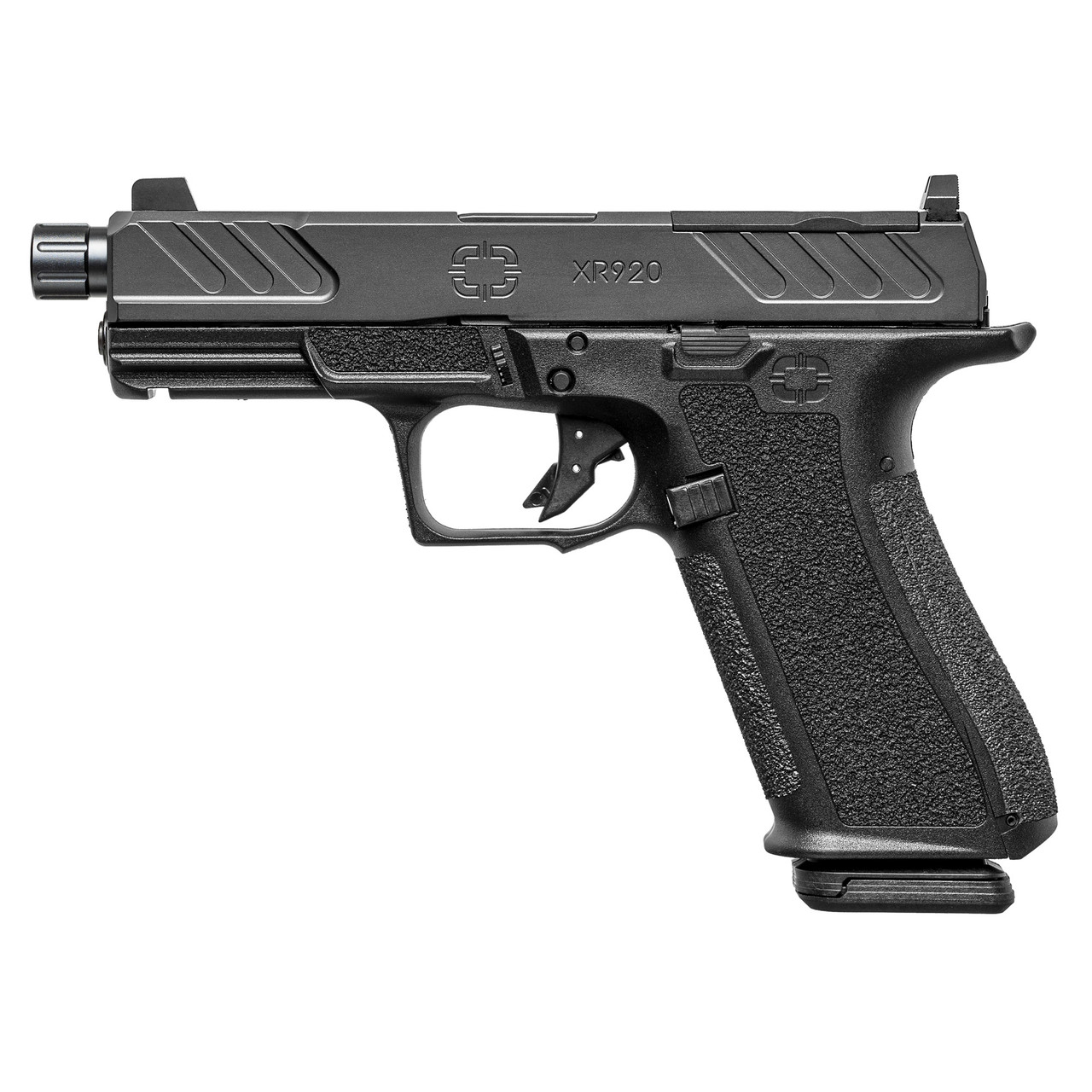 SHDW XR920 9MM BLK FOUND THD BLK