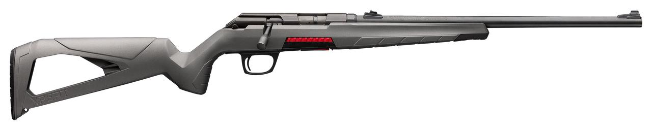 Winchester Repeating Arms 525200186 Xpert  Full Size 17 WSM 8+1 18" Matte Black Threaded Sporter Barrel, Drilled & Tapped Steel Receiver, Gray Synthetic Adj Cheek Piece & LOP Stock