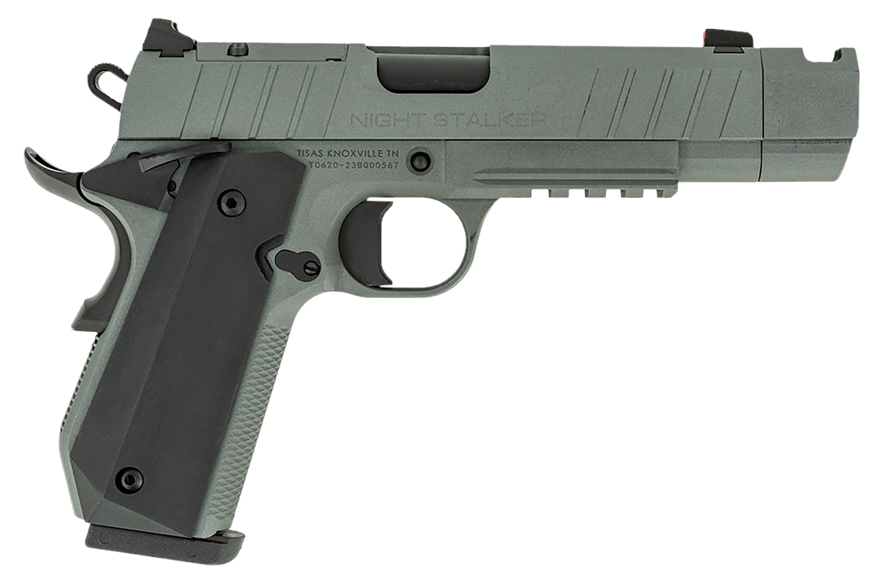 Tisas 10100134 1911 Night Stalker 10mm Auto 4.25"