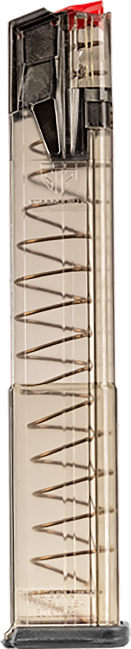 ETS Group OMGSG932032 Omega  32rd Extended 9mm Luger, Clear Polymer, Fits Sig P320