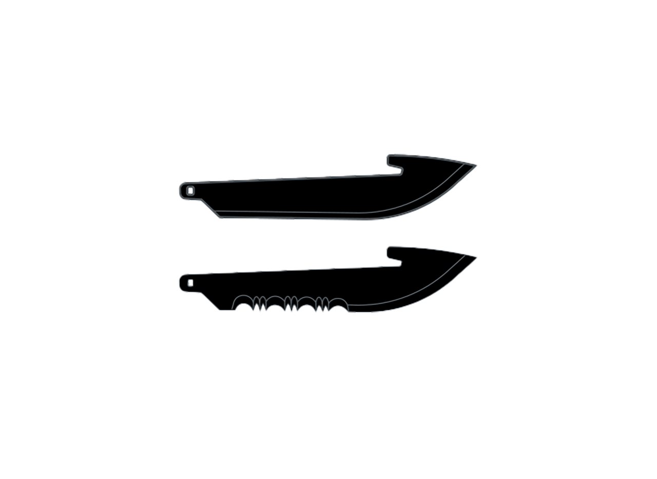 OUTDOOR EDGE RRC25K-6C 2.5" CARRY DROP BLADE PACK
