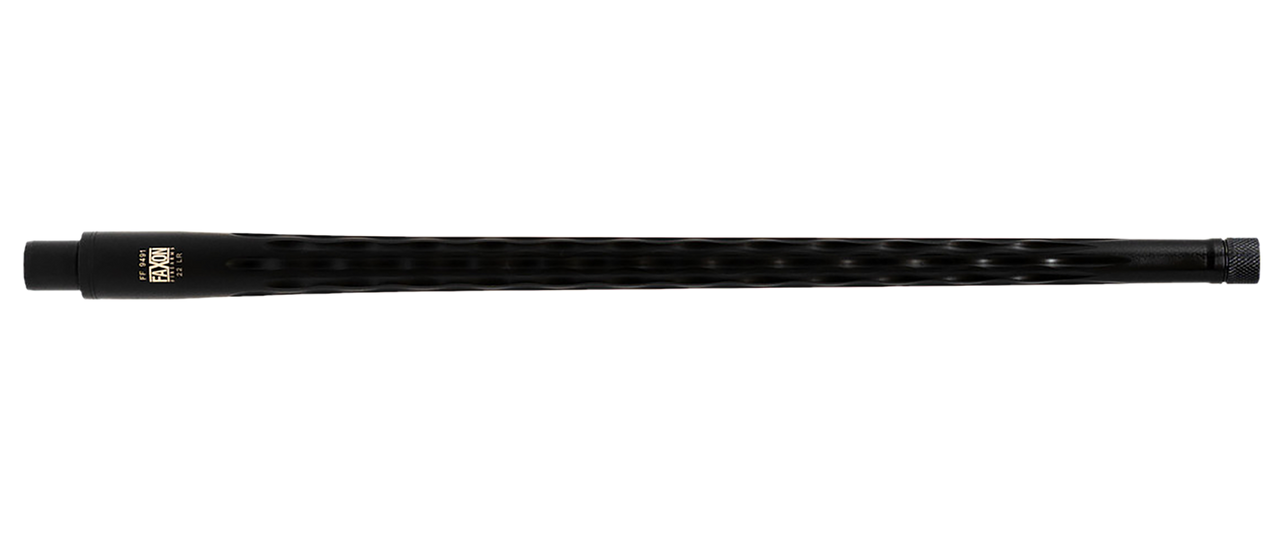 Faxon Firearms 12B216N18LMQ-T Match Series Medium Barrel 18.50" Nitride 416-R Stainless Barrel Fits 10/22
