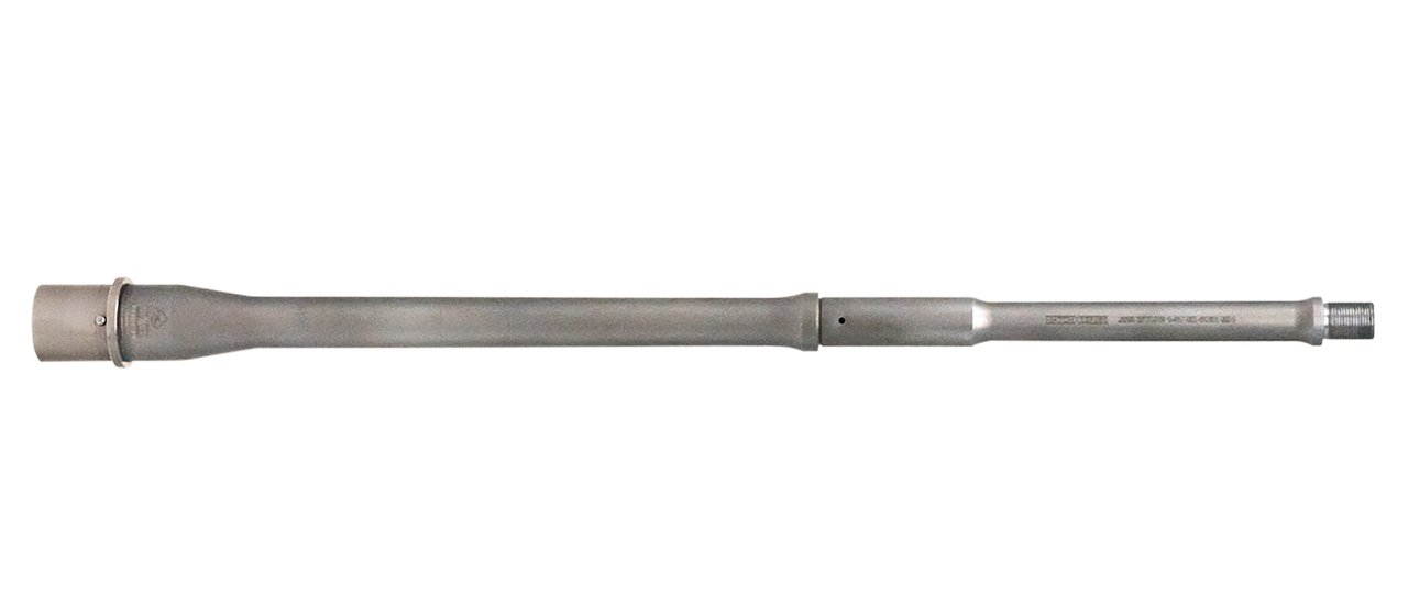 Faxon Firearms 15BW8M16NGMHL5RNP3  Match 223 Wylde 16" Gunner Matte 416-R Stainless Steel Barrel