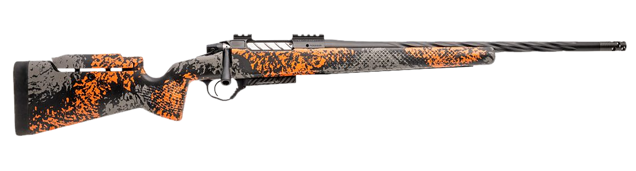 Seekins Precision 0011710283-F Havak PH3 300 Win Mag 22" Black Fluted Threaded Barrel, Black Picatinny Rail Steel Receiver, Adj Cheek Riser Urban Shadow Camo Synthetic Stock