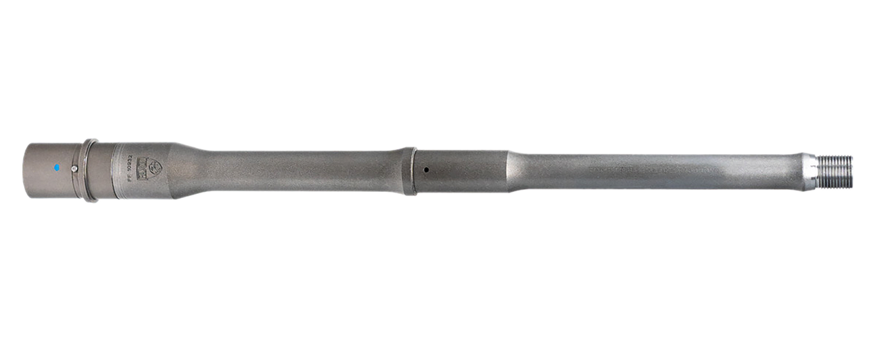 Faxon Firearms 10B863C16NGMHL5RNP3 Match Series Big Gunner 8.6 Blackout 16" Bead Blast 416-R Stainless Barrel Fits AR-10