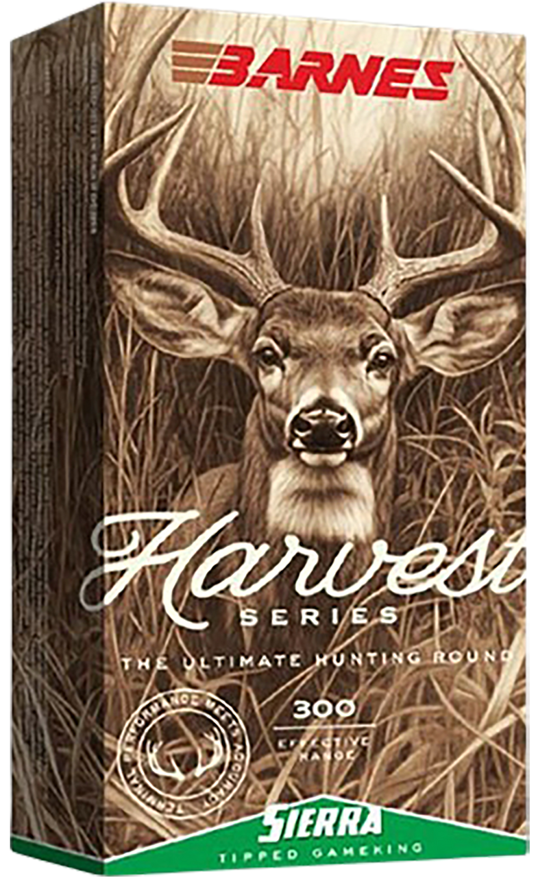 Barnes Bullets 32404  Harvest 308Win 165gr Sierra Tipped GameKing 20 Per Box/10 Case