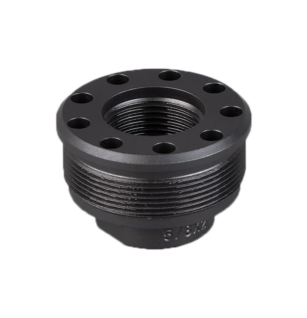 SilencerCo AC822 Alpha Direct Thread Mount Fits 9/16"x24 Black