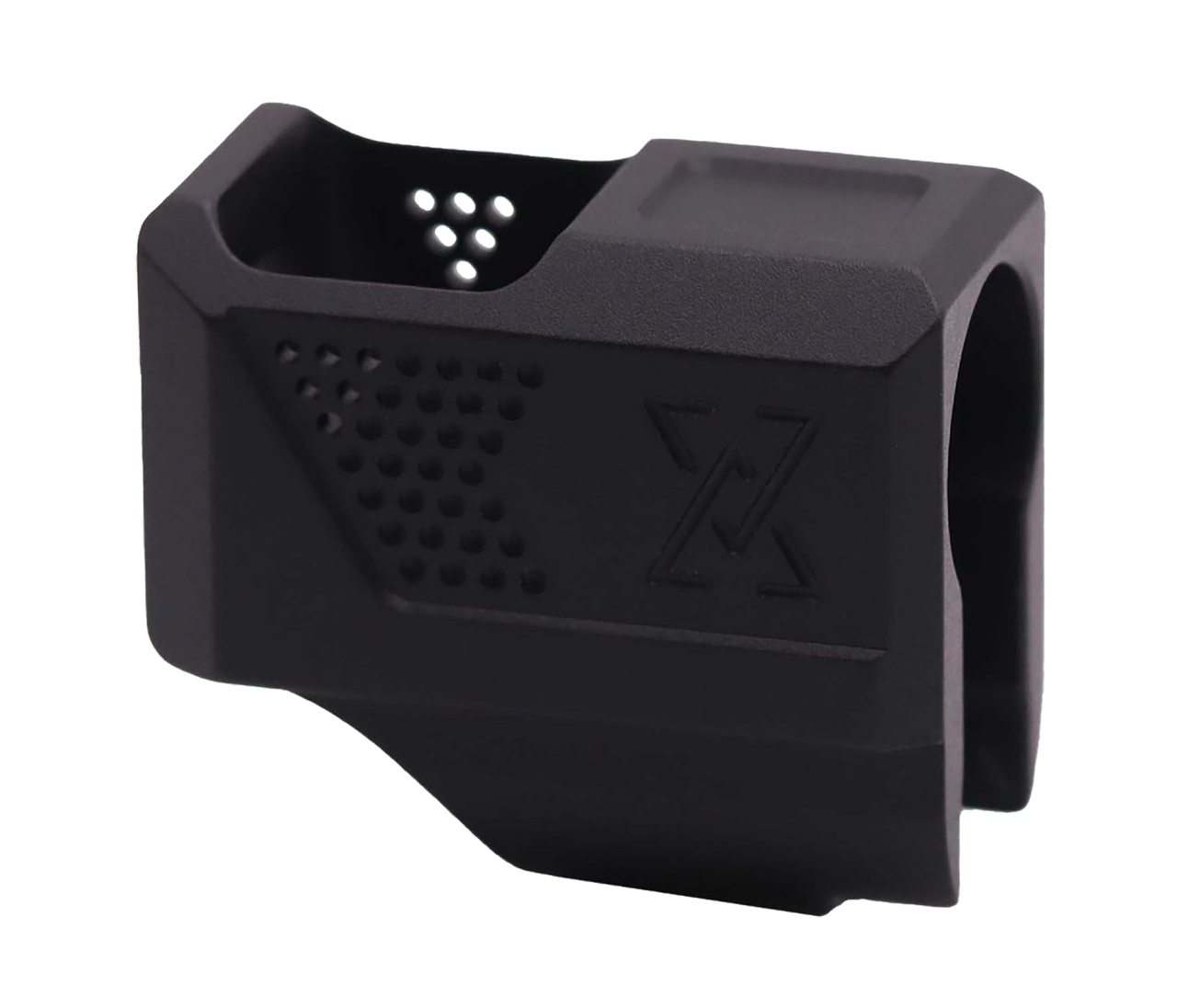 True Precision Inc TPSHCCMPBL True-Lock Ultimate Compensator Black Type 3 Hard Anodize 7075 T6 Aluminum Compatible w/ Springfield Hellcat