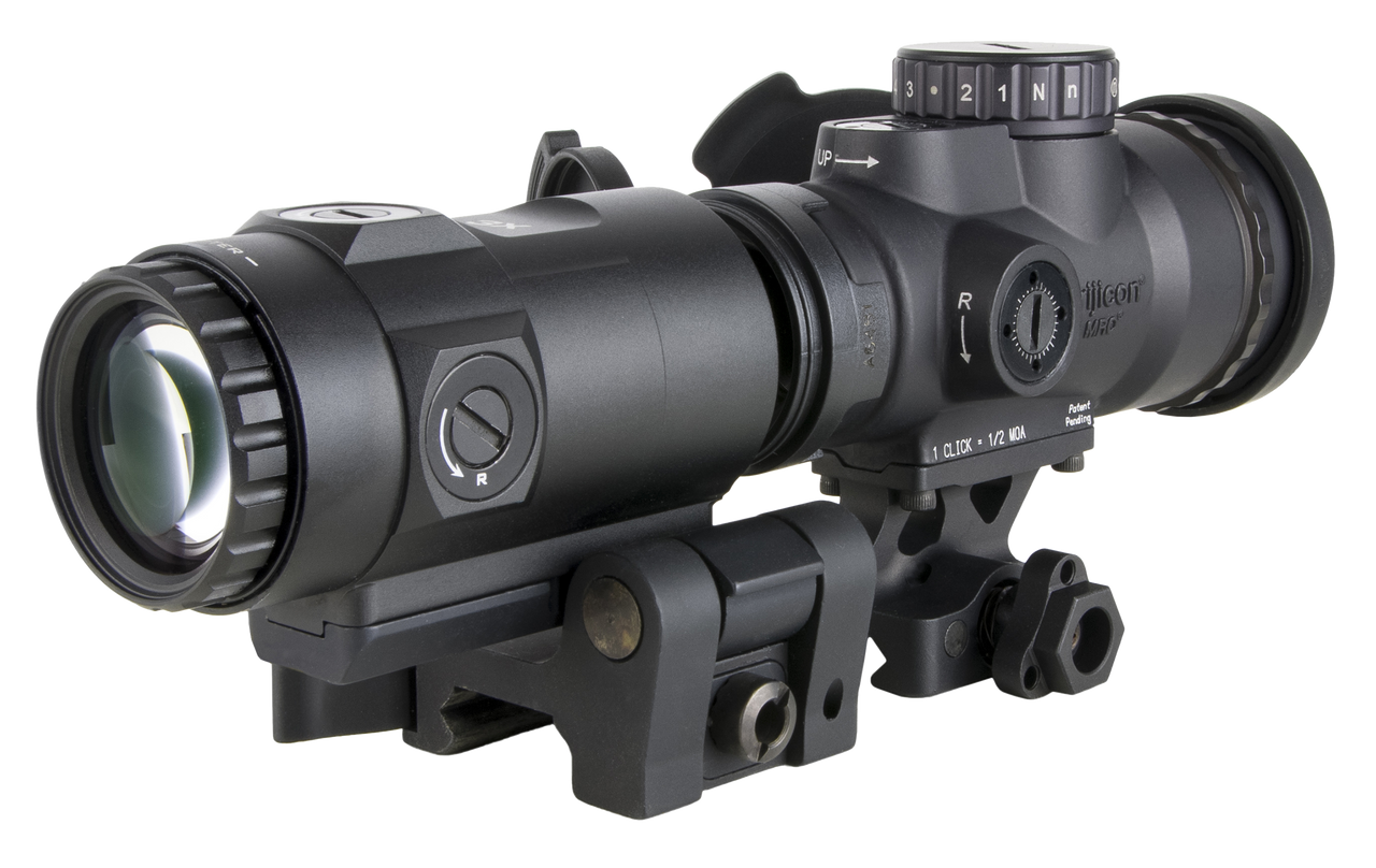 Trijicon 2200111 MRO HD Patrol Combo 1x25mm 68 MOA/2 MOA Green Dot Reticle
