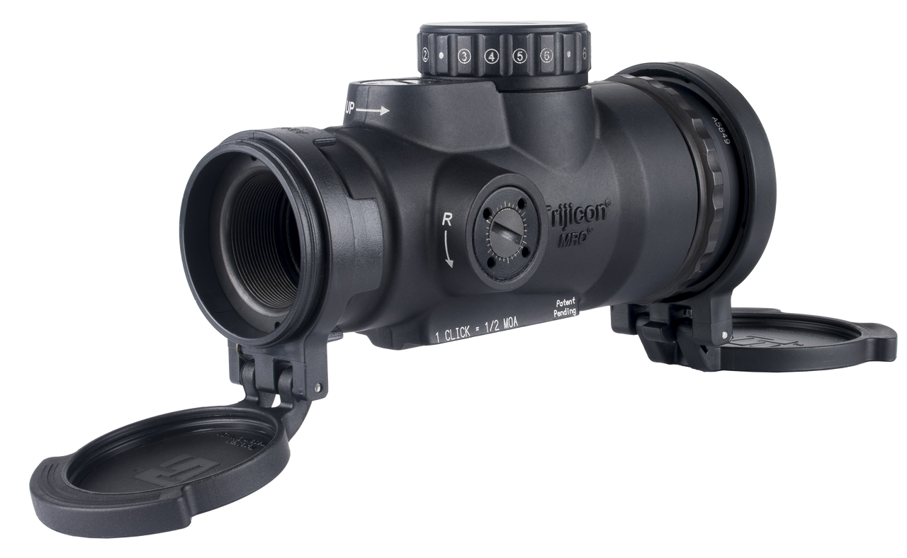 Trijicon 2200107 MRO HD Patrol Matte Black 1x 68 MOA/2MOA Red Dot Reticle