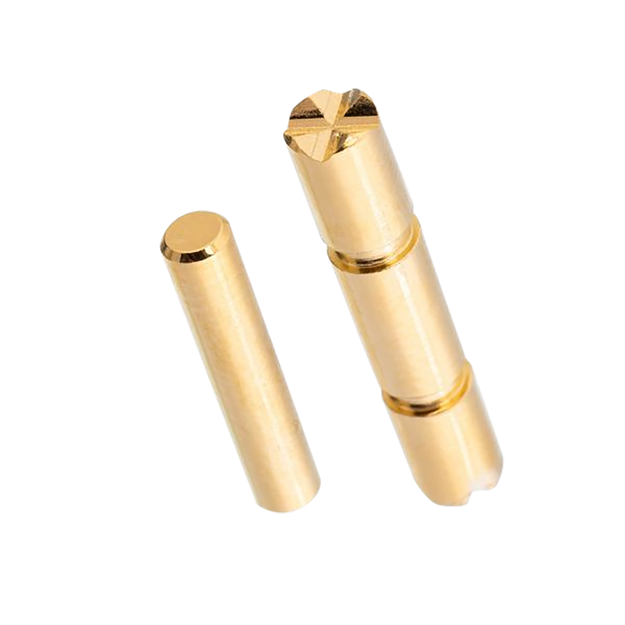 Tyrant CNC TDGLPINDIA5GOLD  Diamond Cut Glock Gen5 Gold Stainless Steel Handgun