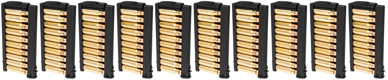Kel-Tec PR5750010 Stripper Clip  10rd Black Polymer 10 Pack
