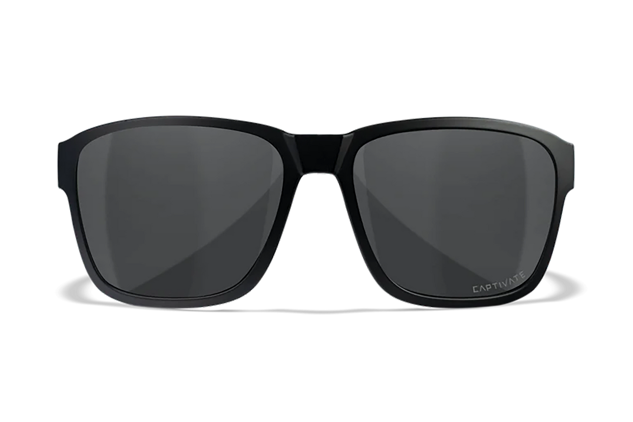 Wiley X AC6TRK18 Trek  M/L Gray Lens Polycarbonate Matte Black Frame