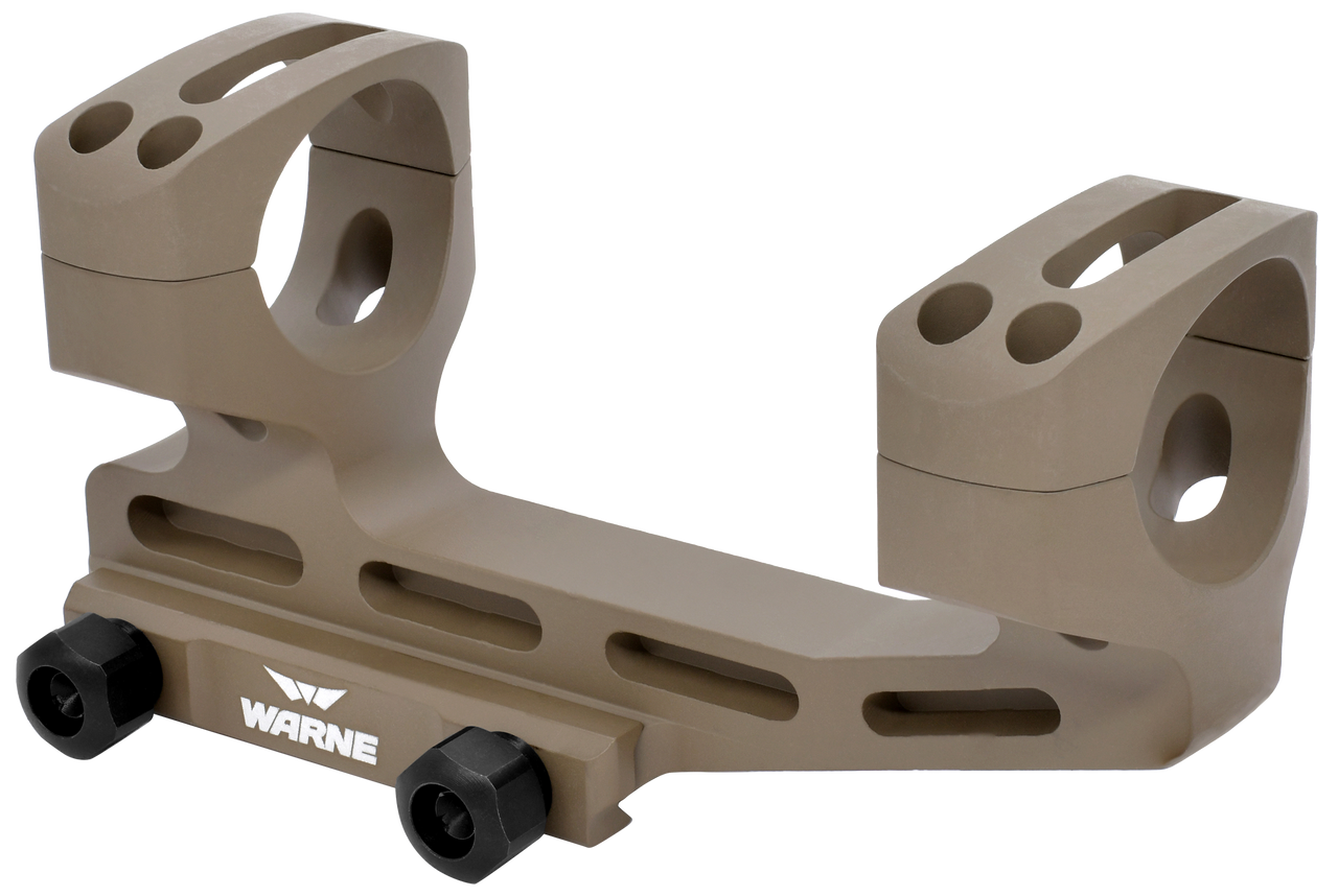 Warne LRSKEL34DE LR-SKEL  Dark Earth Aluminum 34mm Tube 20 MOA