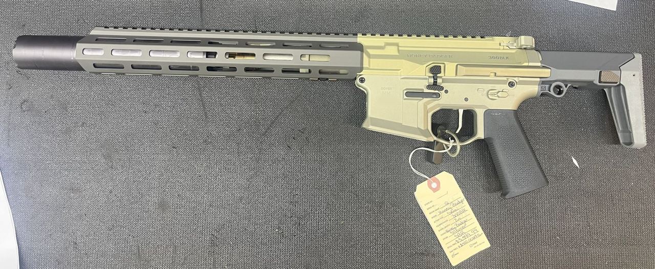 Q Honey Badger SBR 300 Blackout with Suppressor