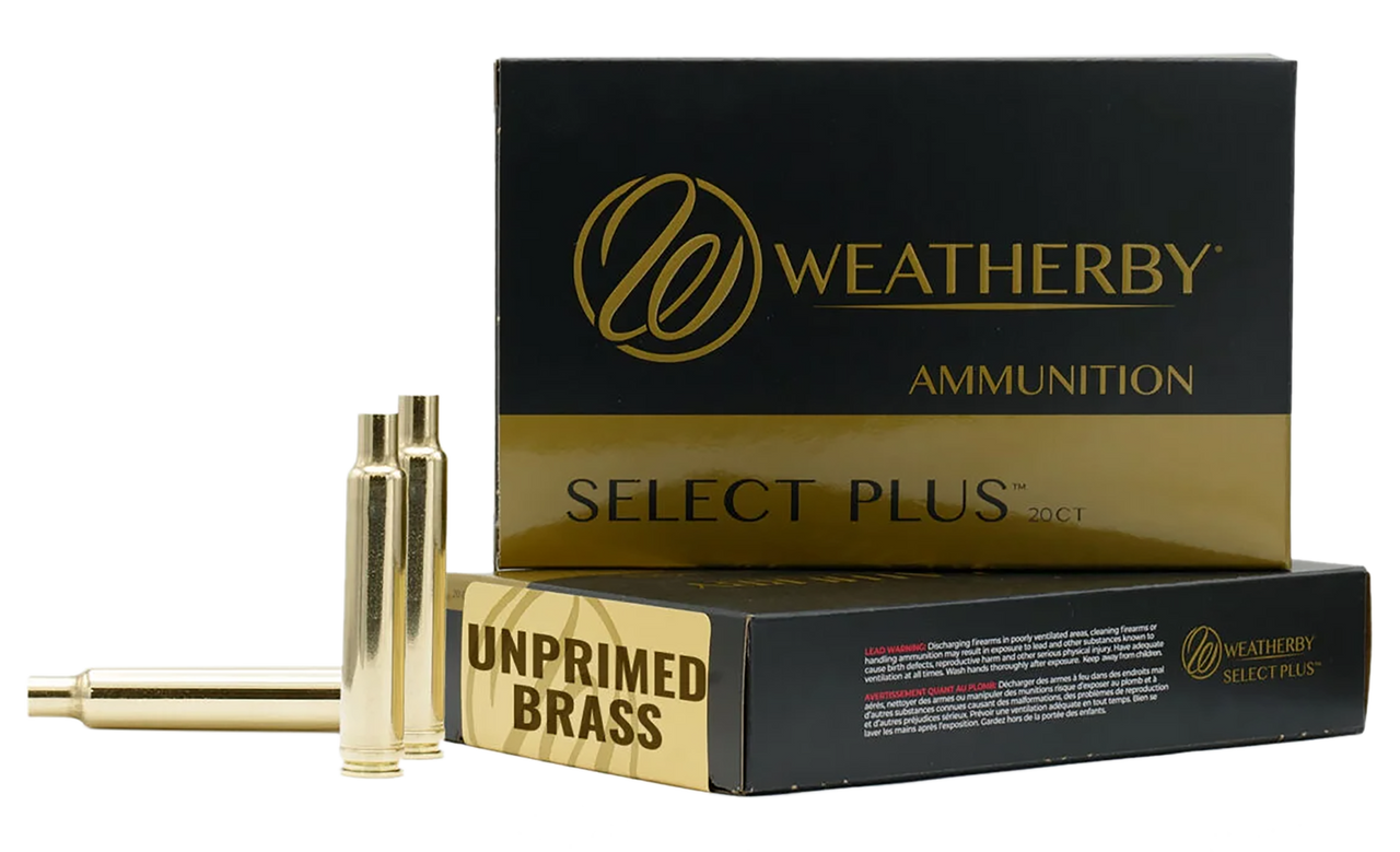 Weatherby BRASS338 Select Plus  338 WBY RPM Rifle Brass