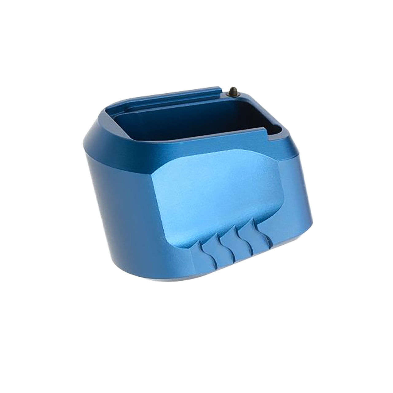Tyrant CNC TDMPMAGEXFSBLUE  Magazine Extension Fits S&W M&P 9/40 5rd Compatible w/ Full-Size M&P 1.0/2.0 frames Blue Aluminum