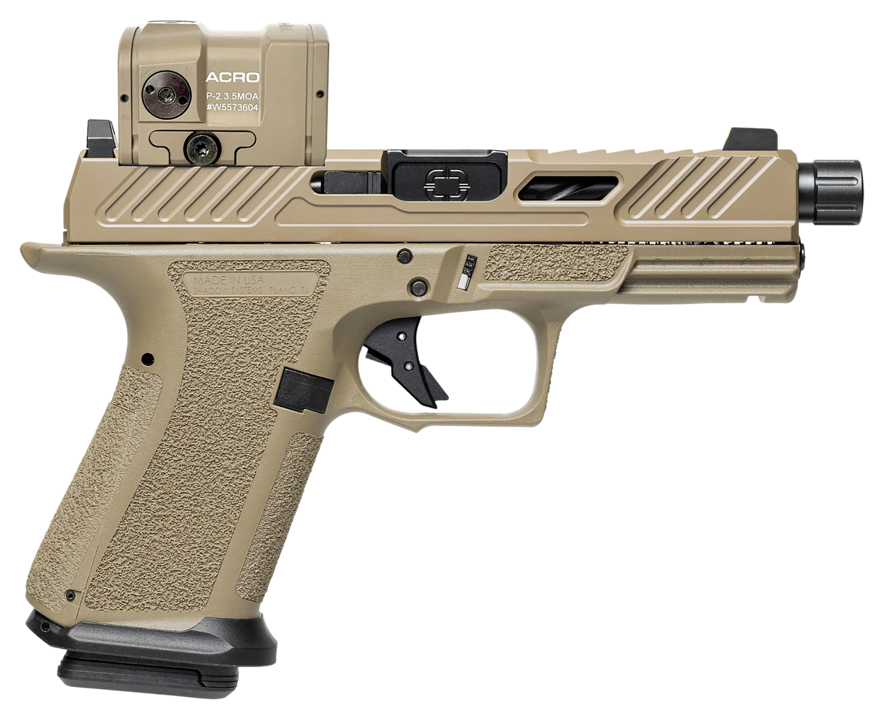 SHADOW SS-1022-AM MR920 9MM ELT OR TH     ACRO FDE