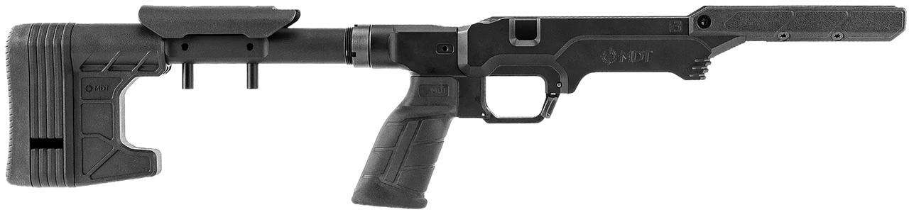 Mdt Sporting Goods Inc 114648BLK The Worker LSS Gen3 Black Fits Remington 700 Long Action