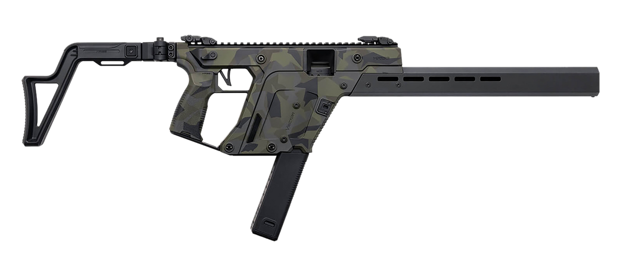 Kriss USA KV103CWD00 Vector SDP Gen3 10mm Auto 33+1 16" Black Nitride Threaded Barrel, Picatinny Rail Receiver, M-LOK Handguard, Adjustable Folding Stock,  Polymer Grip, Ambidextrous