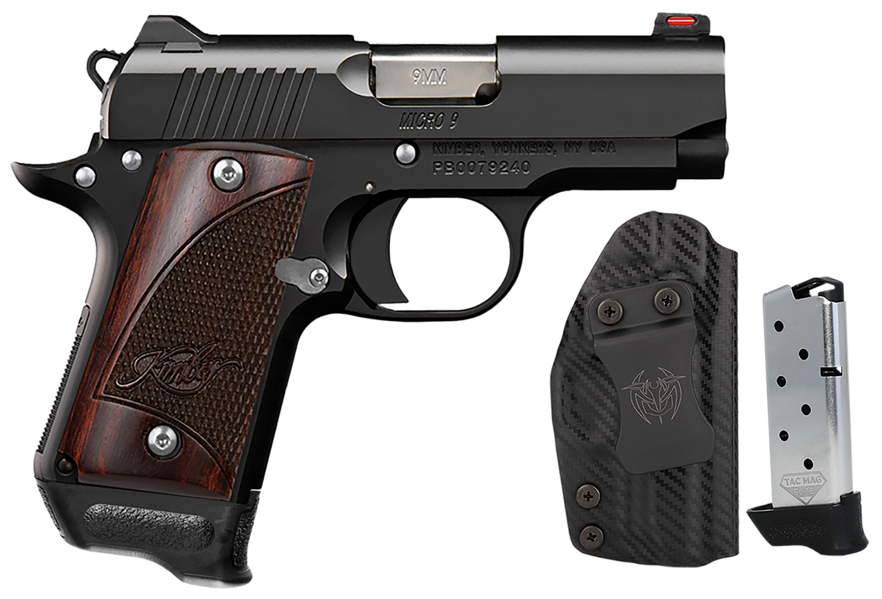 KIMBER 3300253 MICRO 9 BLACK RSWD 9MM 3.15"    RTC