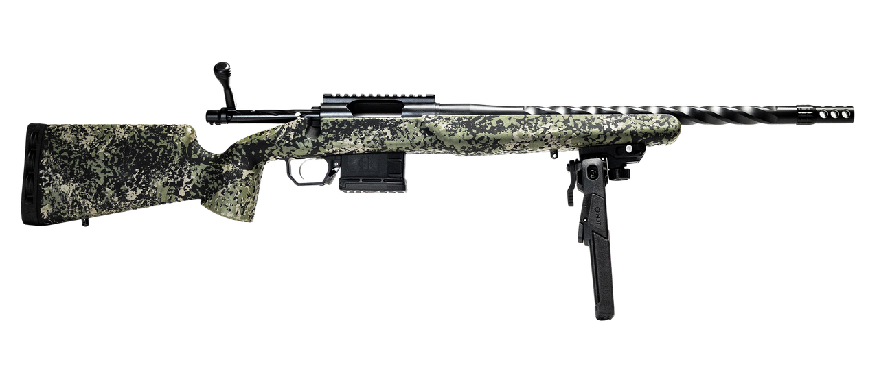 Horizon Firearms RF099L221814T24 Core  Sports South Exclusive 22 Creedmoor 5+1 18" Fluted Threaded Barrel, Stainless Steel Receiver, Iota EKO Carbon Fiber Stock