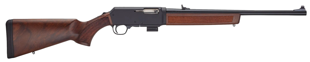 Henry H027N-H9G Homesteader  9mm Luger 10+1 16.37" Blued Steel Barrel, Black Hardcoat Anodize Receiver Drilled & Tapped, American Walnut Fixed Stock