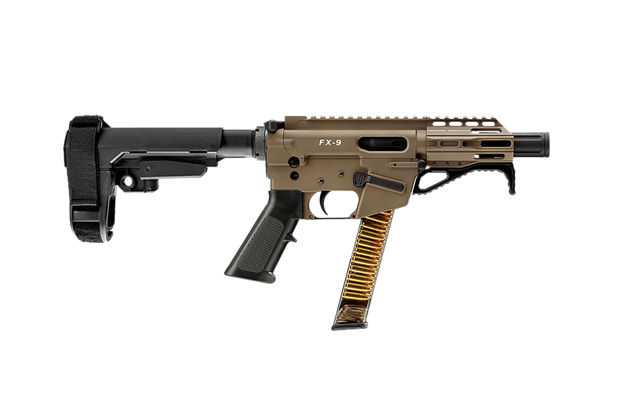 FREEDOM ORDNANCE FX9P4S-FDE FX9P  9mm Luger 31+1 4" Flat Dark Earth