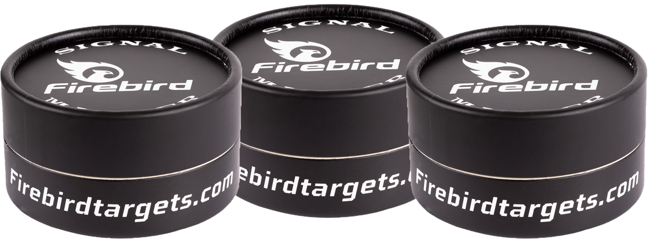 Firebird USA SMG Signal Marker  Moving Trajectory/Static Green Universal Firearm 65mm 3 Pack
