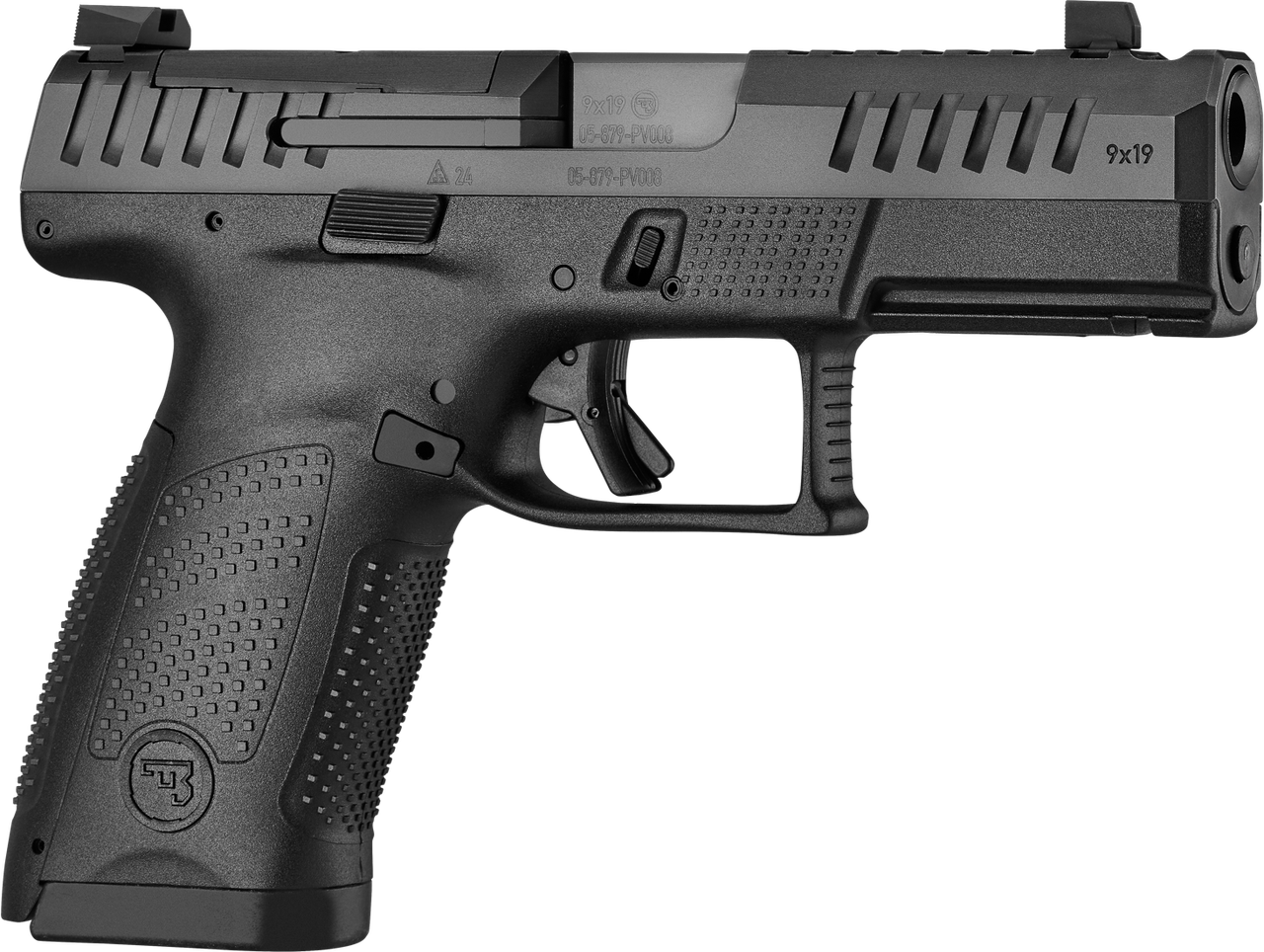 CZ-USA 91578 P-10 C  9mm Luger 15+1 4" Ported Barrel, Optic Ready/Serrated Slide